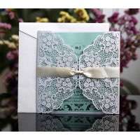 Beautiful Marriage Invitation Card With Envelope Laser Cut Paper Business Invitation 